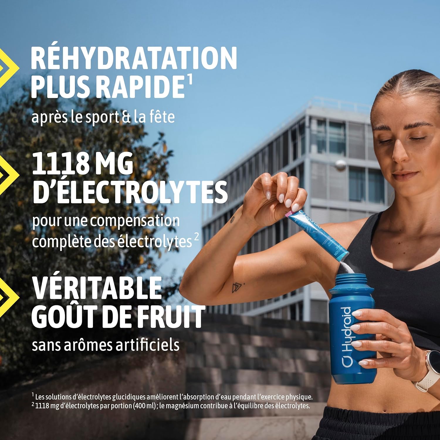 Hydration Helper® BERRY – Boisson Électrolyte Premium (1118mg d'Électrolytes) pour Sport & Récupération Rapide – 25 Sachets Saveur Fruits des Bois