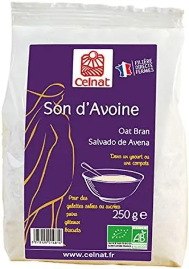 Celnat - Son D'Avoine Bio - 250G - Vendu par unité