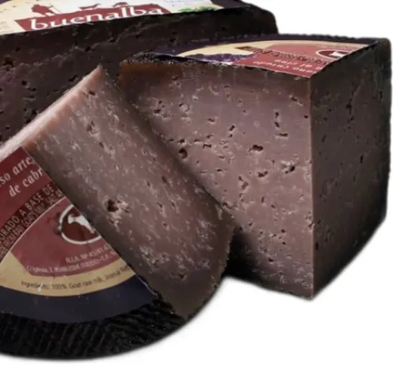 Fromage de Chèvre Affiné 'Vin' (1 kg) - Buenalba