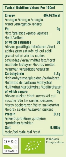 Eat Wholesome Vinaigre De Cidre De Pomme Biologique, 5L - Primé, Non Filtré, Naturellement Fermenté, Avec La Mère, 5% D'acidité, Végétalien, Emballage CO2 Neutre