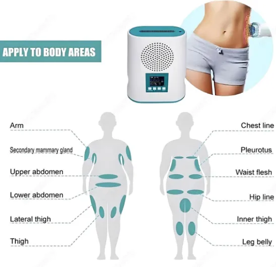 Cryolipolyse Machine Professionnelle Cryolipolyse Machine Maison Portable Appareil Cryolipolyse Minceur Congélation des Graisses Minceur pour Bras Taille Cuisse Hanche