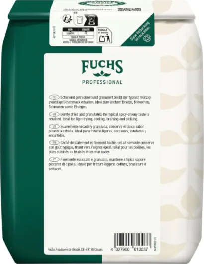 Fuchs Professional - Ail semoule - Poudre d'ail pour assaisonner les plats de viande, de légumes et de poisson - Qualité professionnelle pour les gros consommateurs - 1 kg dans un sac