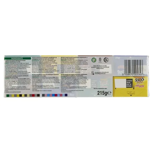 Céréales Variety Kellogg's Mini Pack, 215g