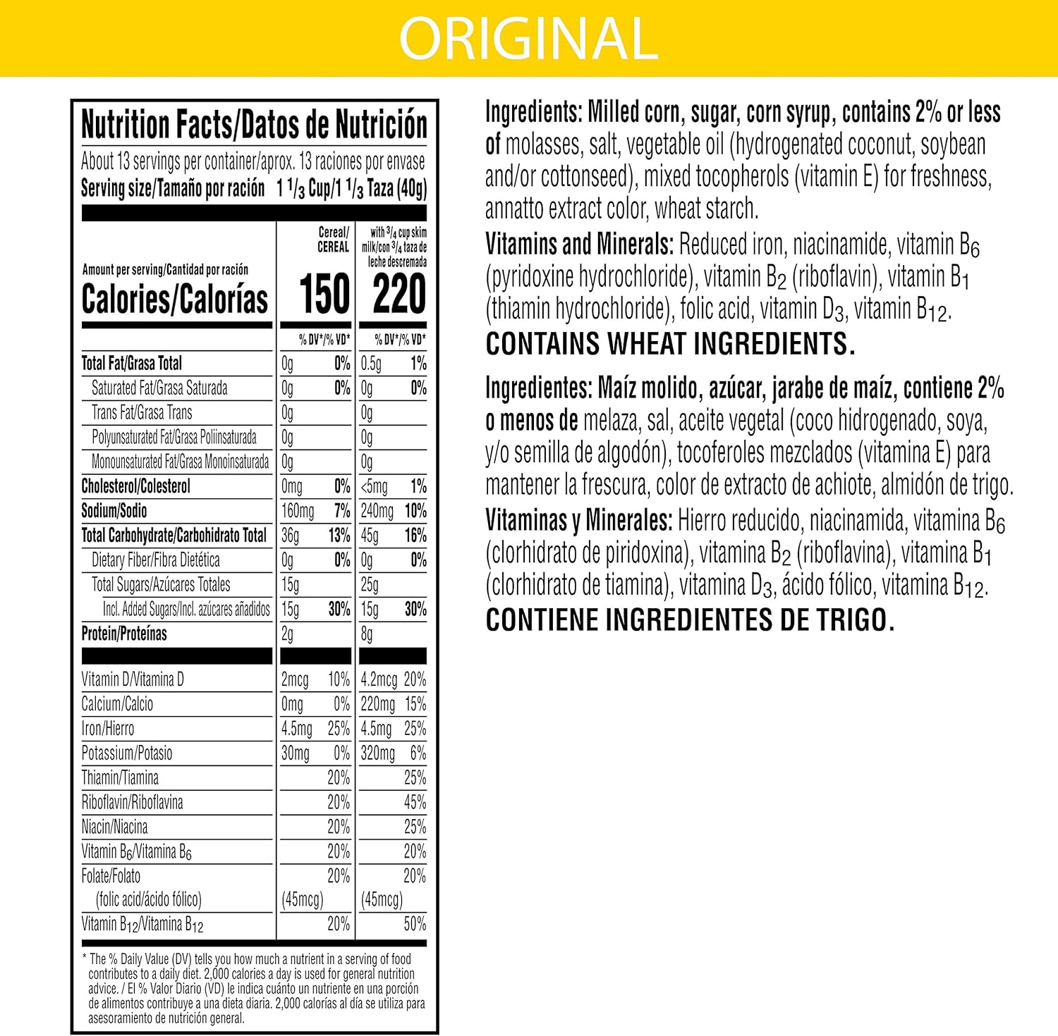 Kellogg's Corn Pops Céréales pour petit déjeuner Taille familiale 541,5 g