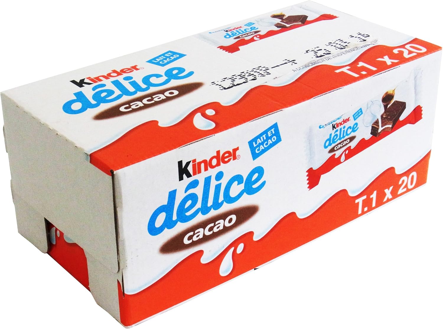 Ferrero Kinder Delice Cacao 42g (pack de 20)