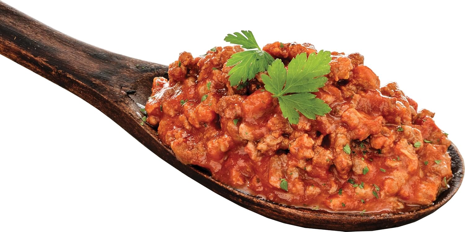 Haché de Boeuf Sauce Tomate 400g - 100% origine France - Sans conservateur - Prêt à consommer (Lot de 2) 400g (Pack of 2)