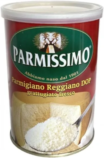 Parmigiano Reggiano AOP Parmissimo, râpé frais - 3 canette de 160 gr