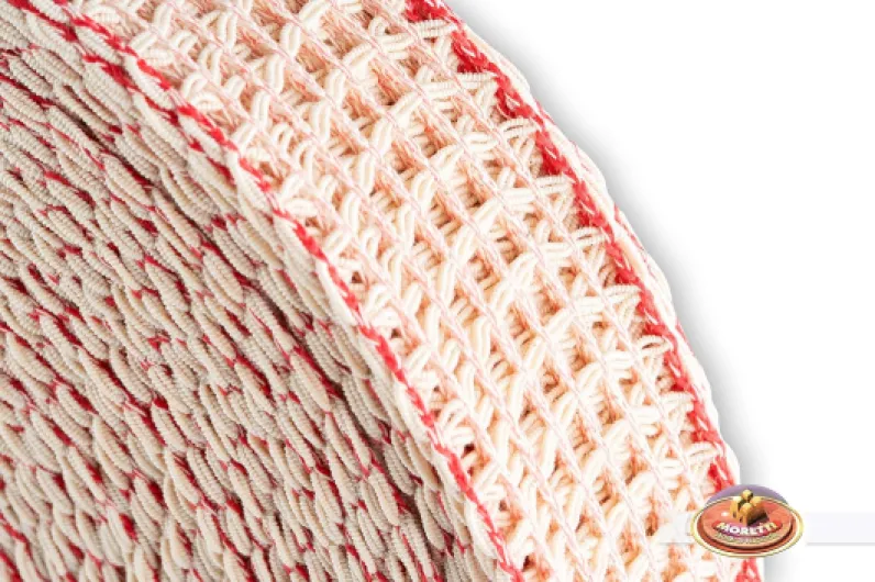 ® - Filet Élastique Pour Viande Saucisses Salumi - 10m de longueur - Idéal pour fumer et assaisonner - Diamètre 6 cm min 25 cm max