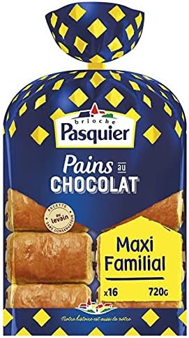 BRIOCHE PASQUIER - Pains Chocolat 720 G - ( Lot De 3 ) 720 g (Lot de 3)