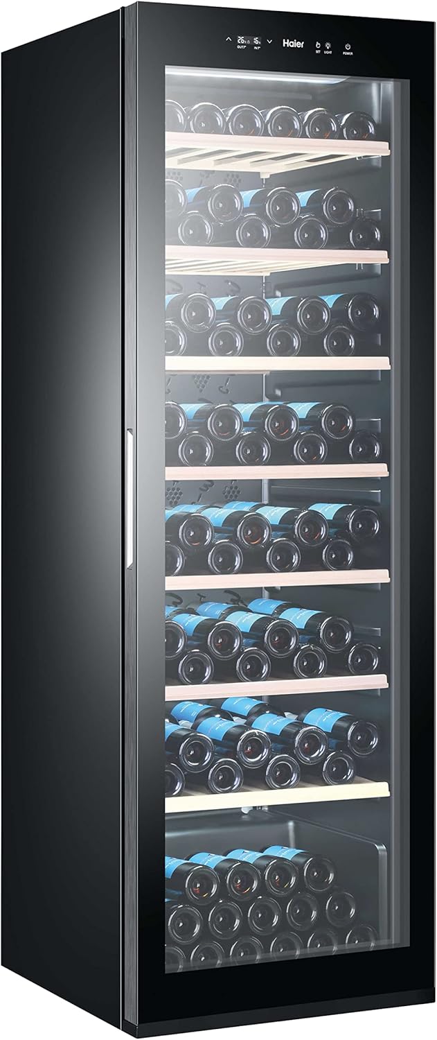 Cave de service WS 171 GA Black Glass 171 bouteilles - Single Zone 171 bouteilles