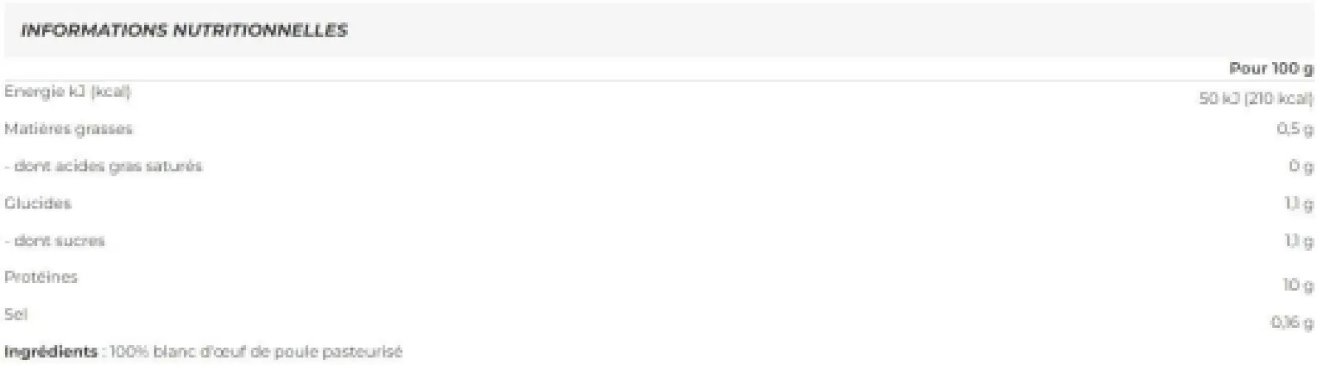 Liot - Blanc d'Œuf Liquide - Sans additifs ni conservateurs - Pack de 6x970ml - 6x1kg 6x1l