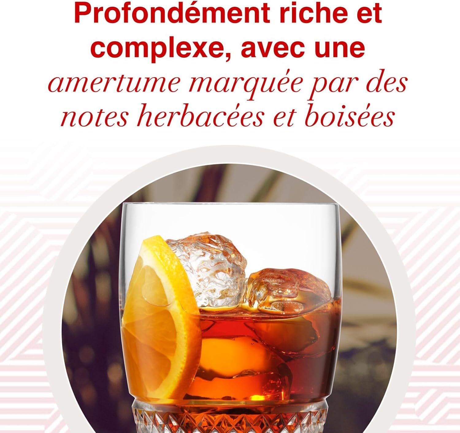 Rosso Vermouth Apéritif Rouge, 14,5% vol., 100cl / 1L, Vermouth doux infusé aux herbes régionales