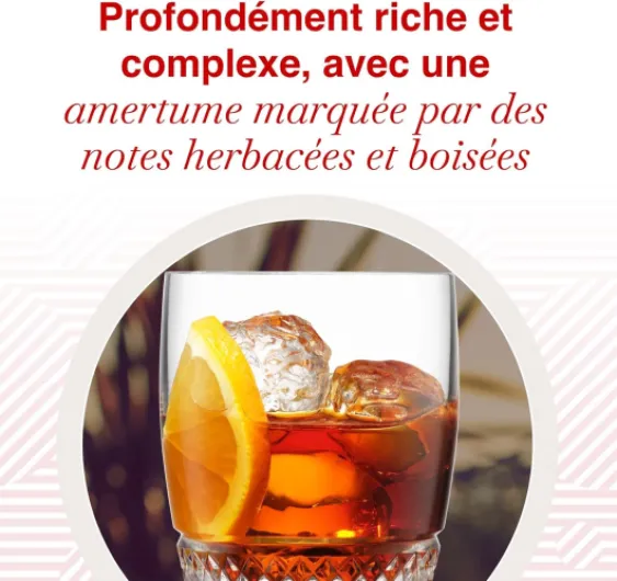 Rosso Vermouth Apéritif Rouge, 14,5% vol., 100cl / 1L, Vermouth doux infusé aux herbes régionales