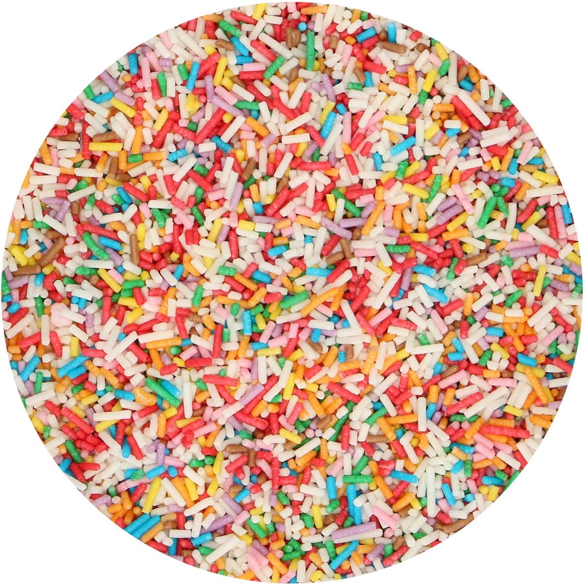 Vermicelles de Sucre Mix: Sprinkles de gâteau, bon goût, parfait pour la décoration de gâteaux, Sprinkles Cupcake - 80 g - Mix 80 Grams