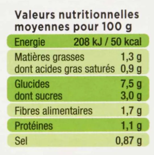 Créaline La purée carottes 400 g