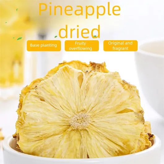 BaiLiSnacky BaiLiSnacky Ananas Séché 100g De Tranches Snack Healthy Sans - Riche En Fibres & Vitamine C - Idéal Pour Apéritif Cuisine Ou Collation Saine -Séchés Pour Cocktail