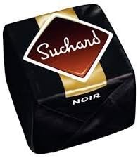 Coffret de 24 Rochers Suchard 35g - L'Original Noir - Le chocolat depuis 1826 - Délicieux, intense en cacao et fondant à la fois