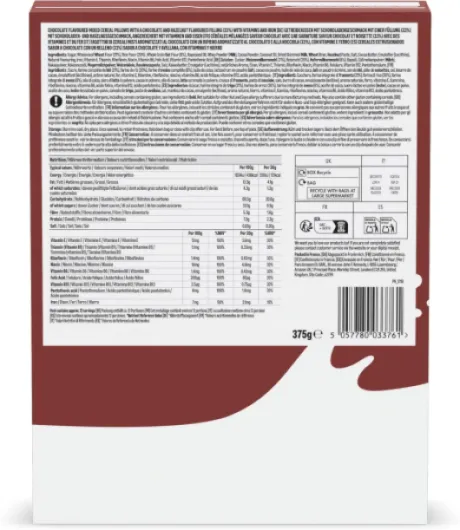 Coussins Au Chocolat Et Noisette, 375g