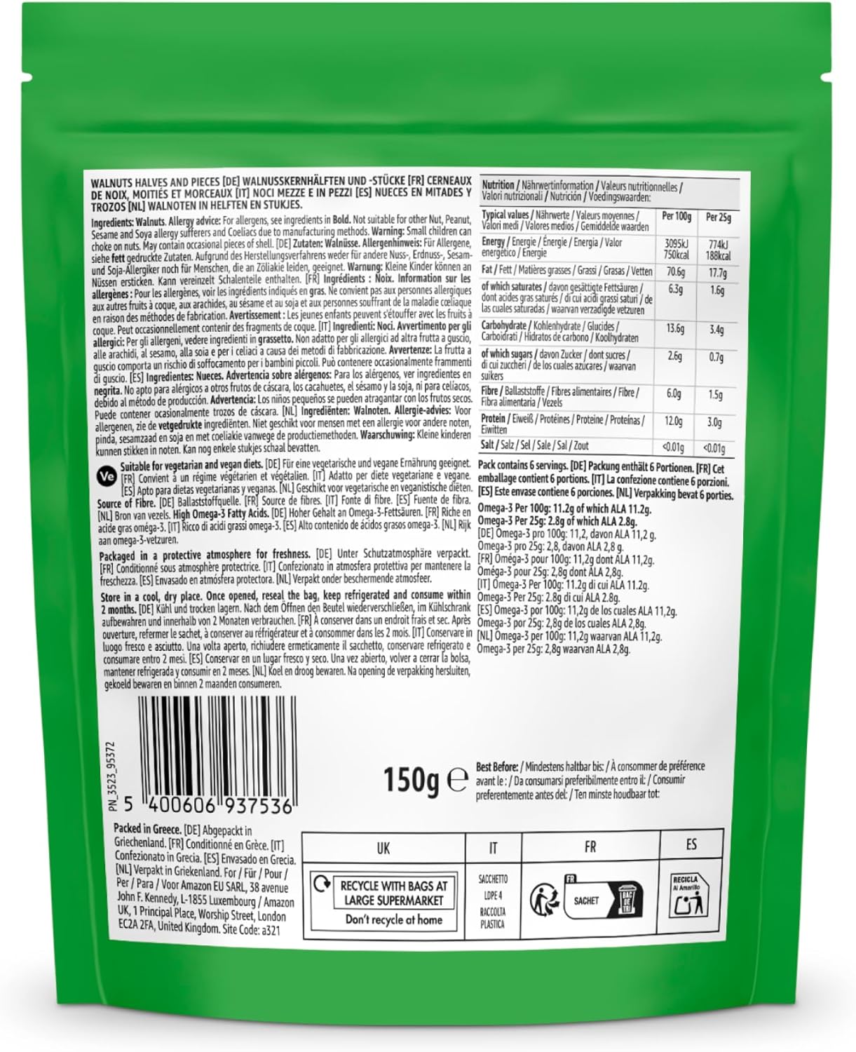 By Amazon Noix - 150g