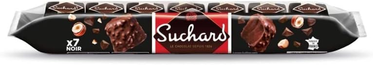 SUCHARD Rocher Noir 245G - Le plaisir de partager une confiserie irrésistible - 245 grammes pour de délicieux moments gourmands - Lot De 3 - Vendu Par Lot