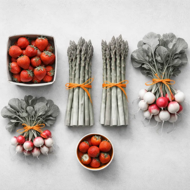 Fraises, asperges, radis : la valeur nutritionnelle des stars du marché de printemps