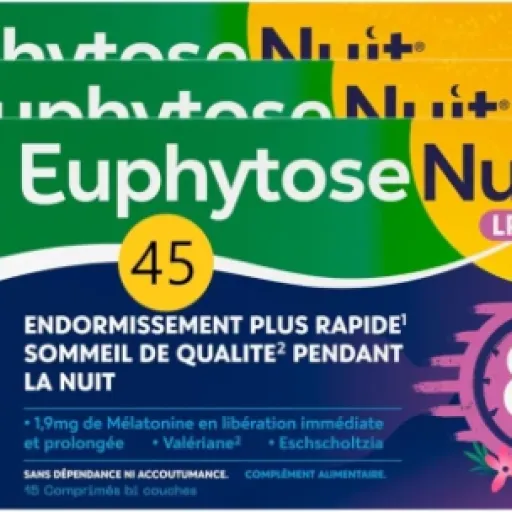 Test EuphytoseNuit LP 1,9mg : la mélatonine qui aide surtout à limiter les réveils