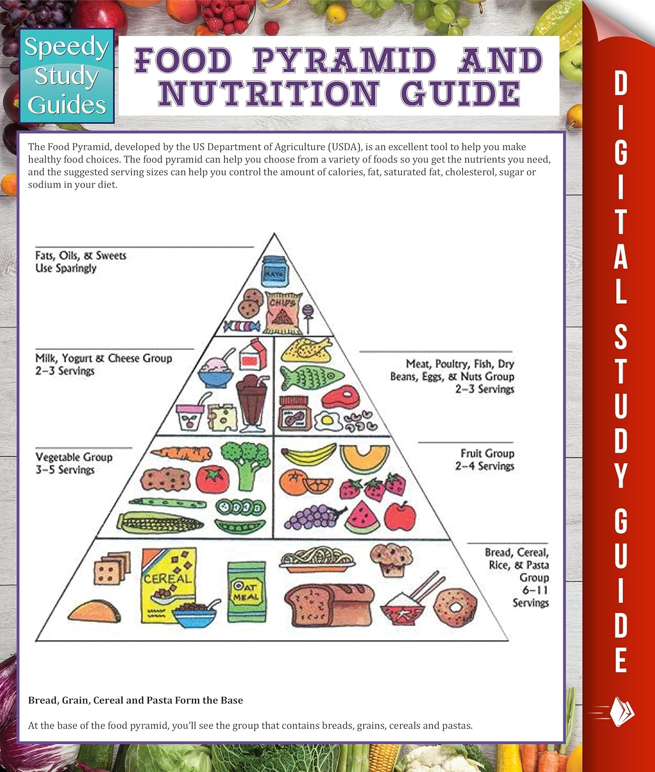 Food Pyramid And Nutrition Guide (Speedy Study Guide) (English Edition)