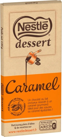 Chocolat au Lait Caramel - tablette de 170g 170 g (Lot de 1)