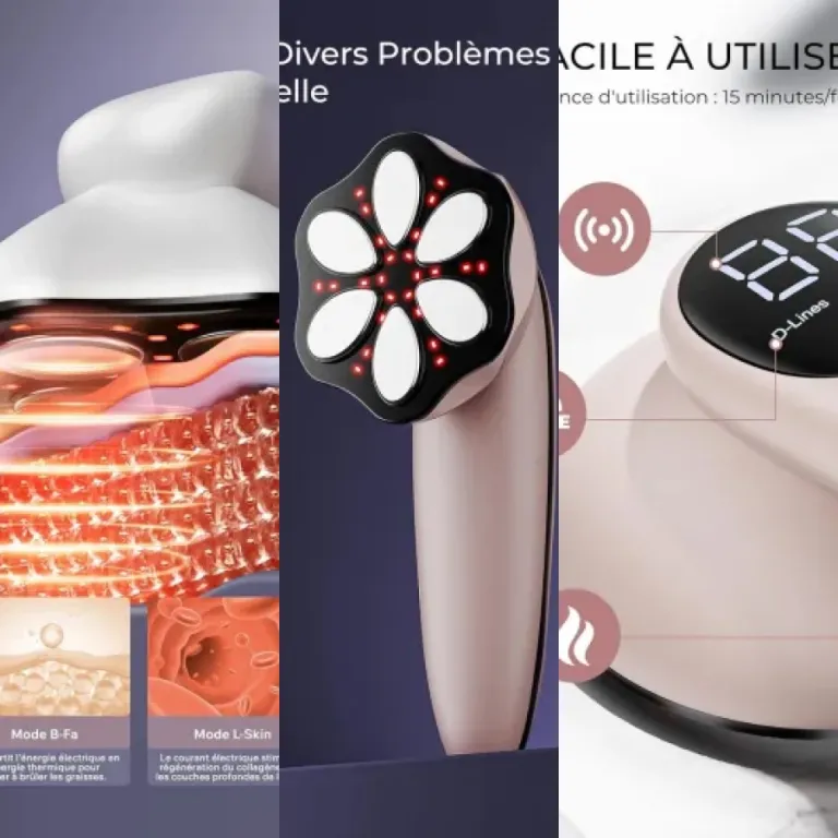 Les 6 meilleurs appareils anti-cellulite compatibles huiles bio (2026)