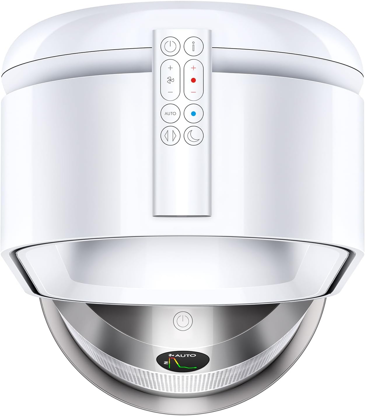 Dyson Purifier Hot+Cool™ Gen1 Purificateur d’air et chauffage HP10 – purification, chauffage avec flux d’air rafraîchissant puissant (Argent) HP10 Dyson
