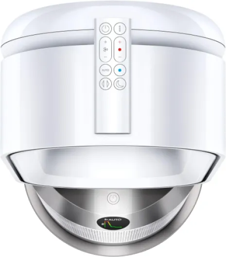 Dyson Purifier Hot+Cool™ Gen1 Purificateur d’air et chauffage HP10 – purification, chauffage avec flux d’air rafraîchissant puissant (Argent) HP10 Dyson
