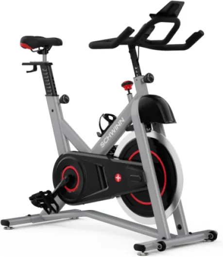 Schwinn Fitness Vélo Indoor Cycling – Série IC3.5 & 700IC Vélo d’Appartement Silencieux avec Pédales SPD, Entraînement Connecté ou Sans Abonnement