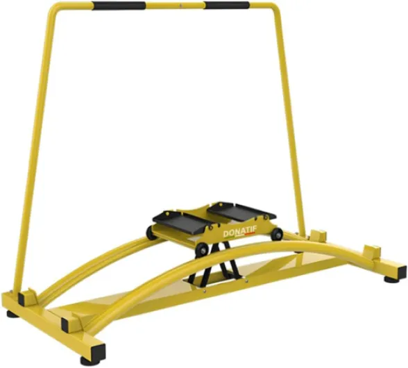 Pro Ski Simulator CF10 – Simulateur de Ski Indoor Professionnel, Résistance Réglable, Entraînement Cardio et Fonctionnel, Structure Acier 52 Kg
