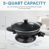 Test Aroma Housewares AEW-306 : le wok électrique simple qui fait le job sans prise de tête
