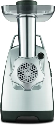 Hachoir à Viande HV8 Hachoir Electrique 2200W 2 Grilles de Broyage Accessoires pour Kebbés et Saucisses Argent ME686832