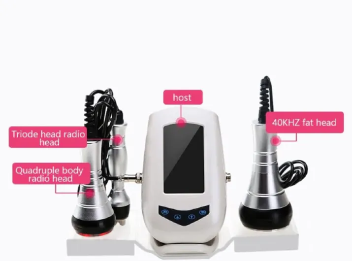 Cavitation ultrasonique RF haute fréquence corps amincissant minceur Skin Lifting Machine 40 K 220 V