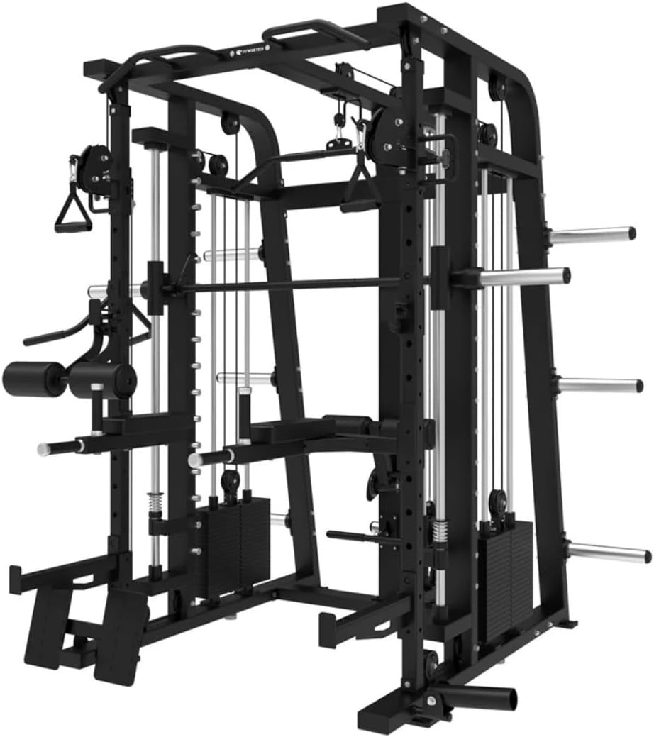 Smith Machine F30 Multipower pour entraînement de musculation tout le corps, gym à domicile, 216 x 193 x 216 cm, 520 kg