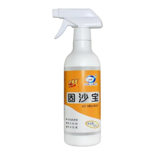 Mastic D'eau Pénétrant Transparent - Agent Imperméabilisant Invisible Polyvalent De 500 Ml, Stabilisant De Sable Pour La Prévention De L'érosion, Spray De Solution De Fixation De Sable Extérieur