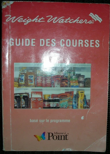 Guide des courses Weight Watchers