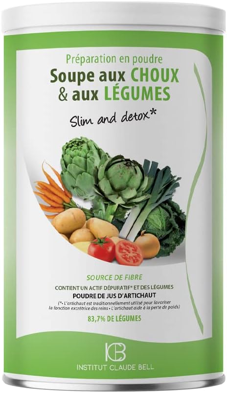 Soupe Minceur - Soupe au Choux & Légumes - 250g