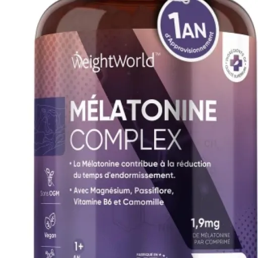 Test Melatonine 1,9 mg WeightWorld : un gros pot pour mieux dormir sans se ruiner