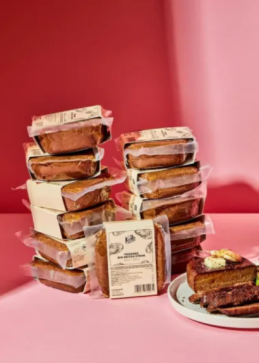 Steak de seitan vegan bio 12 x 250 g