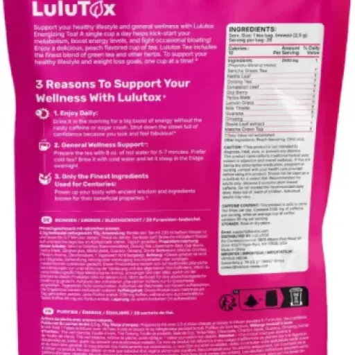 Test LULUTOX Thé Détox : une tisane pour digestion et routine bien-être, pas une baguette magique pour maigrir