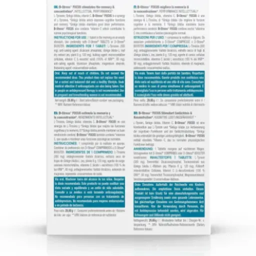 Test D-STRESS FOCUS Synergia : le booster de concentration qui reste assez sobre