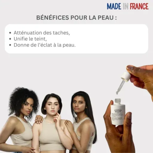 Test Sérum anti tache visage Booster Éclat Château Rouge : un sérum nuit correct, mais pas magique