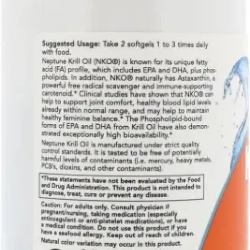 Test Now Foods Neptune Krill Oil : l’oméga‑3 pratique pour ceux qui n’aiment pas le poisson