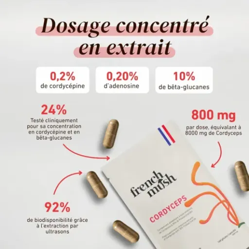 Test French Mush Cordyceps Bio : un petit boost d’énergie qui fait le job (mais pas magique)