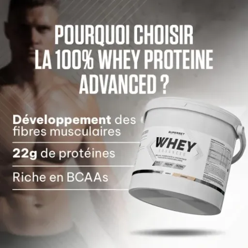 Test 100% Whey Proteine Advanced Superset (4 kg) : la grosse cuve vanille qui fait le job sans trop briller