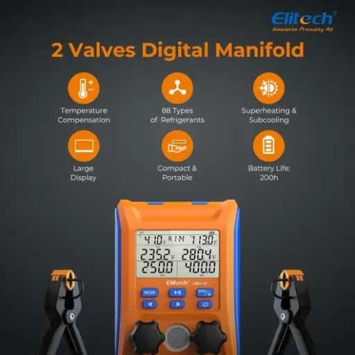 Test Elitech LMG-10 : le mano numérique qui fait le job sans ruiner ton budget