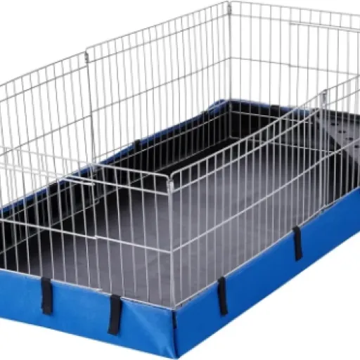 Test Amazon Basics Canvas Bottom Pet Cage : la cage pliable (presque) pratique pour cochons d’Inde